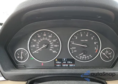 2015 BMW 320 I xDrive z USA, uszkodzony, nr VIN WBA3C3C51FK203308